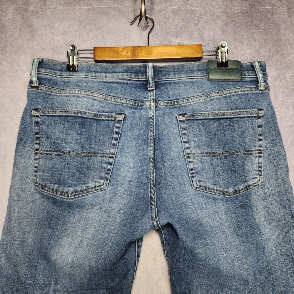 Lucky Brand 363 Vintage Straight Mens Blue Jeans 36x30 Medium Wash Stretch